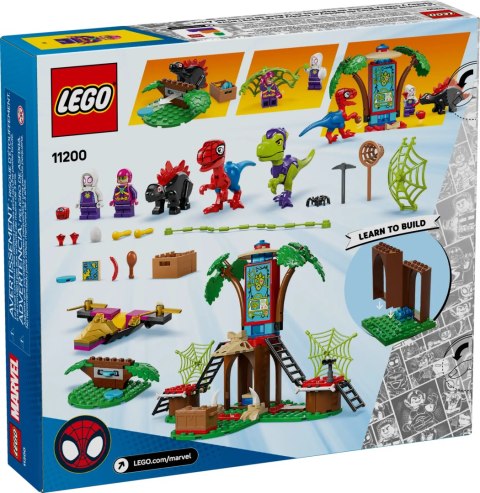 11200 - LEGO Super Heroes - Bitwa Spidey'ego i Gobby'ego przy domku na drzewie