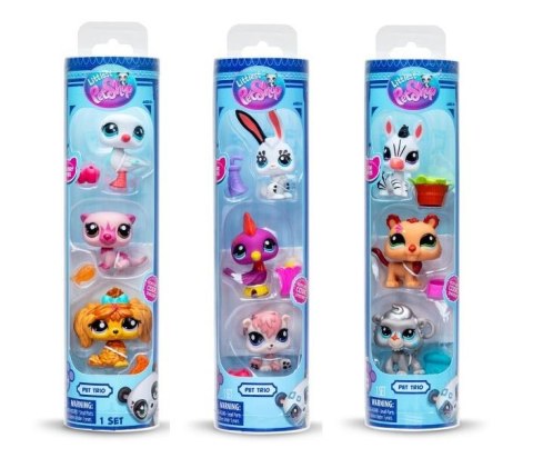 Littlest Pet Shop Zestaw 3 figurek seria 2 mix