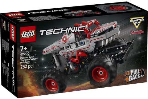 42200 - LEGO Technic - Monster Jam™ ThunderROARus™ z napędem typu pull-back