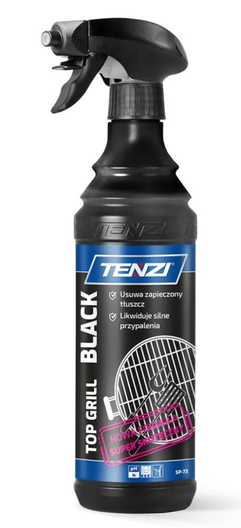 TENZI TOP GRILL BLACK Środek Do Czyszczenia Grilla Piekarnika Rusztu Okapów 600 ml