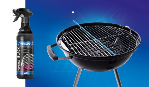 TENZI TOP GRILL BLACK Środek Do Czyszczenia Grilla Piekarnika Rusztu Okapów 600 ml