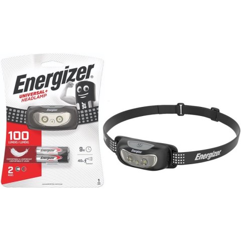 Latarka czołowa Energizer Universal+ (+3 baterie AAA)