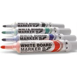 Marker do tablic Pentel Maxiflo MWL5W niebieski, NIEBIESKI