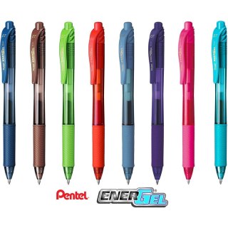 Pióro kulkowe Pentel EnerGel BL107 zielone