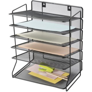 Sorter na dokumenty Q-Connect Office Set metalowy czarny