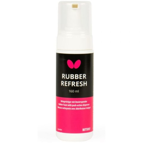 Pianka Czyszcząca do Okładzin z Rakietek BUTTERFLY Rubber Refresh 160 ml