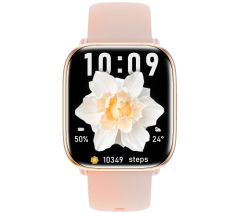 Smartwatch Damski Rubicon RNCF31 ROSE GOLD Bransoleta + 2 Paski