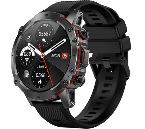 Smartwatch Męski Rubicon RNCF18-1 BLACK Bransoleta + Pasek