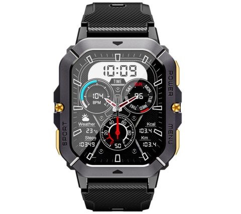 Smartwatch Męski Rubicon RNCF23-1 BLACK