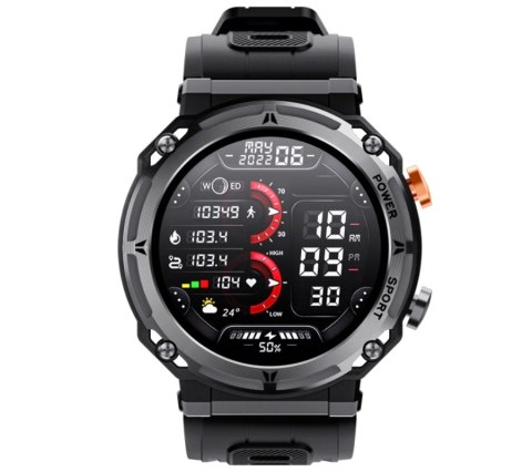 Smartwatch Męski Rubicon RNCF25-1 BLACK