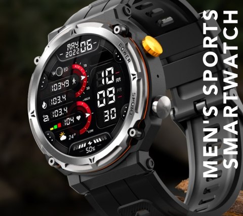 Smartwatch Męski Rubicon RNCF25-1 BLACK