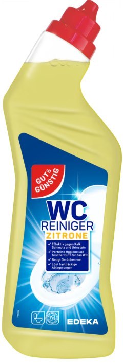 G&G Reiniger Zitrone Żel WC 1l