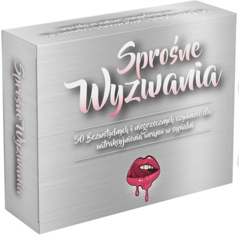 Gra Karciana Dla Dorosłych - SPROŚNE WYZWANIA