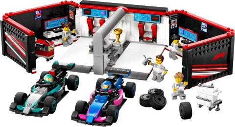 60444 - LEGO City - F1® Garaż i bolidy Mercedes-AMG i Alpine