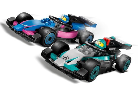 60444 - LEGO City - F1® Garaż i bolidy Mercedes-AMG i Alpine