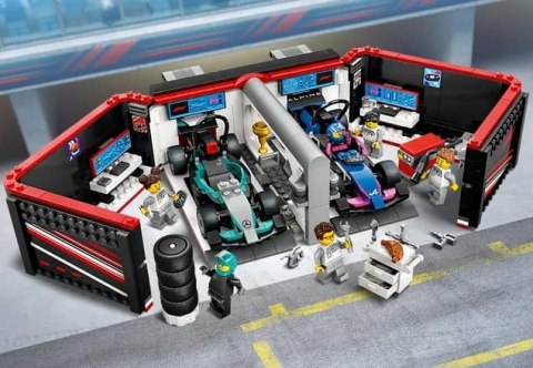 60444 - LEGO City - F1® Garaż i bolidy Mercedes-AMG i Alpine