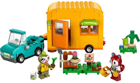 77054 - LEGO Animal Crossing - Leif i jego karawan oraz sklep ogrodniczy