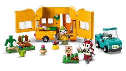 77054 - LEGO Animal Crossing - Leif i jego karawan oraz sklep ogrodniczy