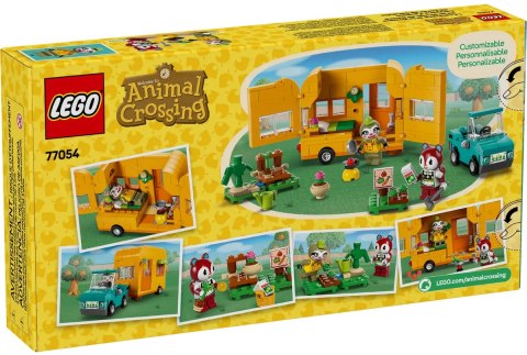 77054 - LEGO Animal Crossing - Leif i jego karawan oraz sklep ogrodniczy