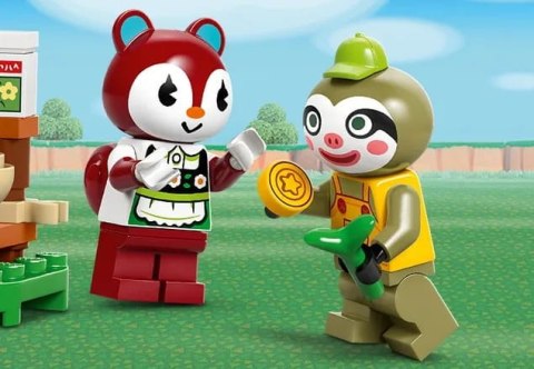 77054 - LEGO Animal Crossing - Leif i jego karawan oraz sklep ogrodniczy