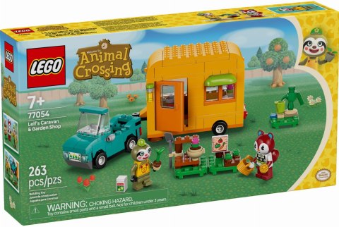 77054 - LEGO Animal Crossing - Leif i jego karawan oraz sklep ogrodniczy