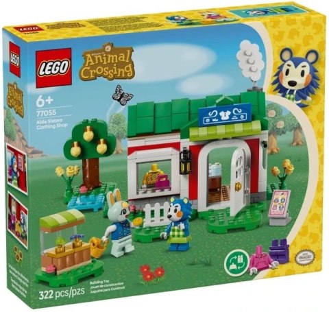 77055 - LEGO Animal Crossing - Able Sisters i sklep odzieżowy