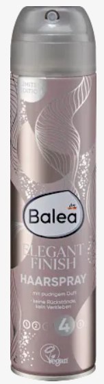 Balea Elegant Finish 4 Lakier do Włosów 300 ml