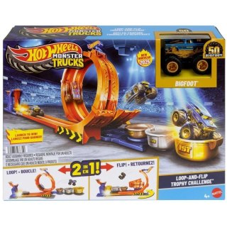 Hot Wheels City Skok po trofeum + monster truck