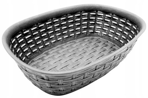 Koszyk 2 lt RATTAN - popiel 255x170x73 mm