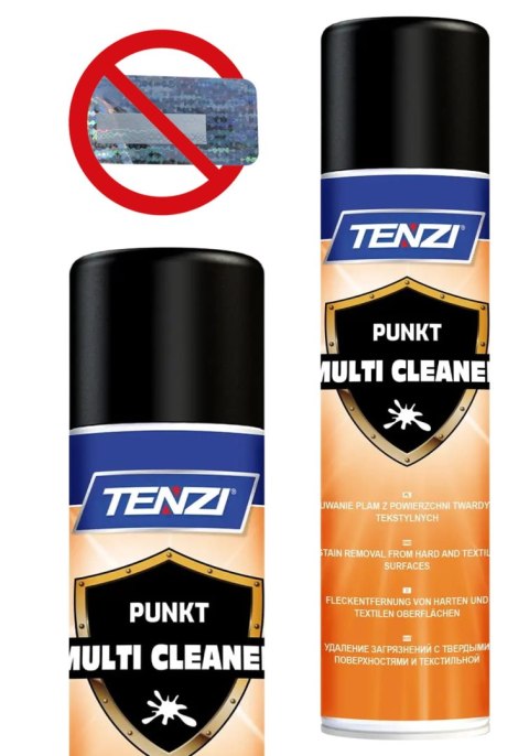 TENZI PUNKT MULTICLEANER Spray Do Usuwania Naklejek, Kleju, Etykiet 300ml