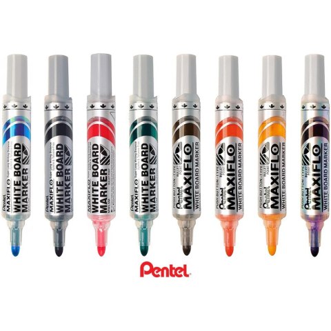 Marker do tablic Pentel Maxiflo MWL5M żółty, ŻÓŁTY