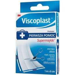 Plaster Viscoplast Prestopor 6cmx1m supermiękki