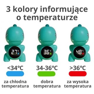 WOOPIE BABY Termometr Do Mierzenia Temperatury Wody Niebieski