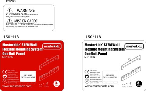 MASTERKIDZ STEM- System Montażowy Flex Do Tablic Edukacyjnych