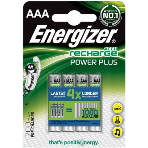 AKUMULATORKI ENERGIZER POWER PLUS AAA 700mAh (4)