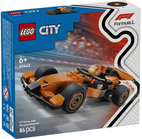 60442 - LEGO City - F1® Kierowca i bolid McLaren