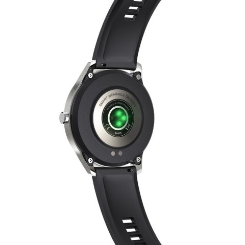 SMARTWATCH MĘSKI G. Rossi SW018-1 silver/black (sg012a) WŁASNE TARCZE