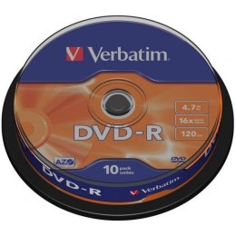 PŁYTY VERBATIM DVD-R CAKE (10)