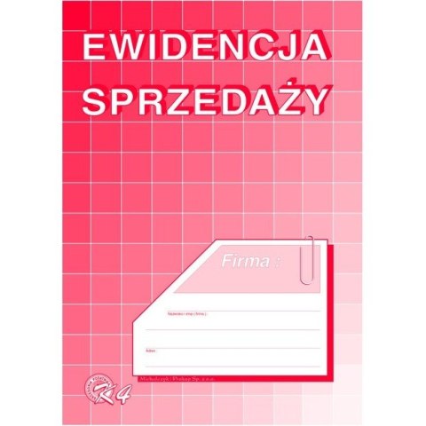 EWIDENCJA SPRZEDAŻY (PION) (OFFSET) MICHALCZYK I PROKOP A5