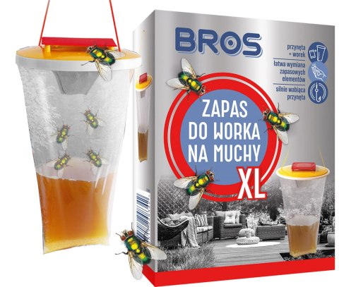 BROS - zapas do worka na muchy XL - 1 szt.