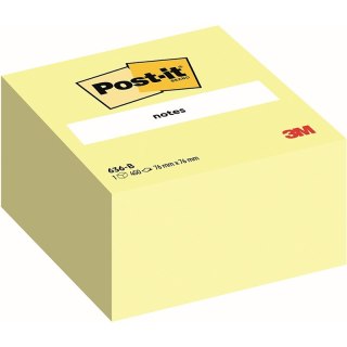 Karteczki Post-it 76x76mm (636-B) żółte (450)