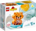 LEGO Duplo Zabawa w Kąpieli Pływająca Czerwona Panda 10964