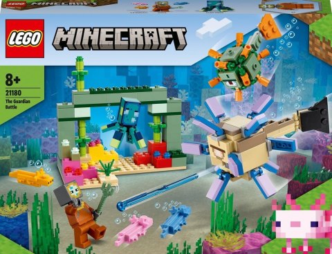 LEGO Minecraft Walka ze strażnikami 21180