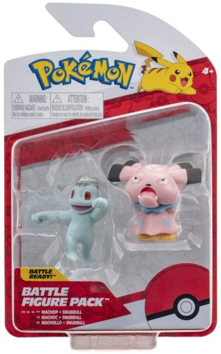 Pokemon Machop i Snubbull Figurka Kolekcjonerska Battle Figure Pack 2634