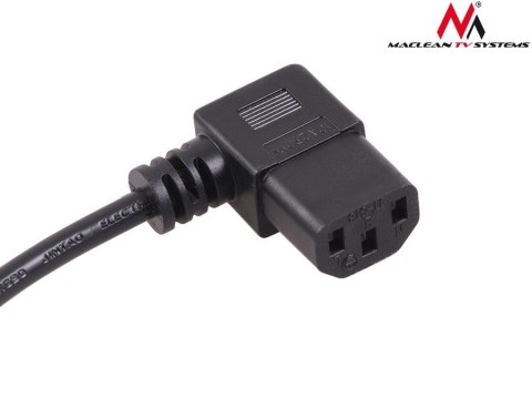 MCTV-802 42166 Kabel zasilający kątowy 3 pin 1,5m wtyk EU