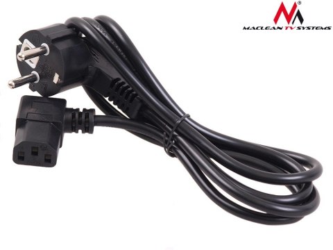 MCTV-802 42166 Kabel zasilający kątowy 3 pin 1,5m wtyk EU