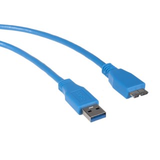 MCTV-586 46436 Przewód kabel USB 3.0 AM-microBM wtyk-wtyk 0,5m