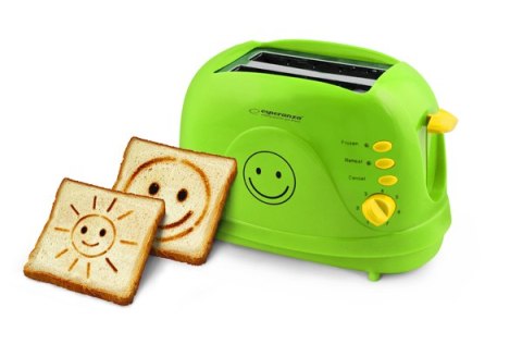 EKT003 Toster Smiley zielony