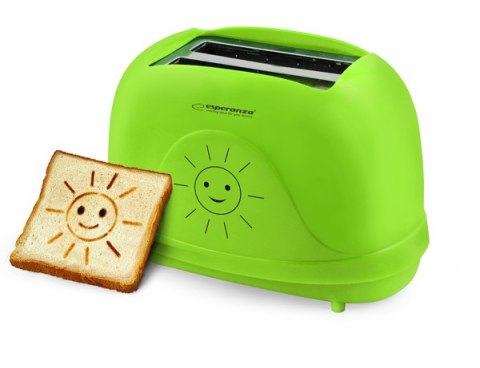 EKT003 Toster Smiley zielony