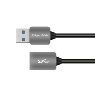 Kabel USB3.0 wtyk - gniazdo 1m Kruger&Matz